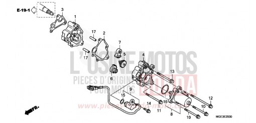 REDUCTION GEAR VFR1200FDD de 2013